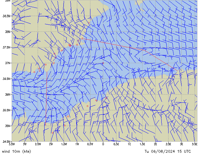 Tu 06.08.2024 15 UTC