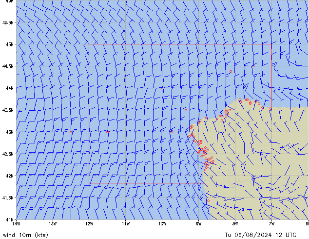 Tu 06.08.2024 12 UTC