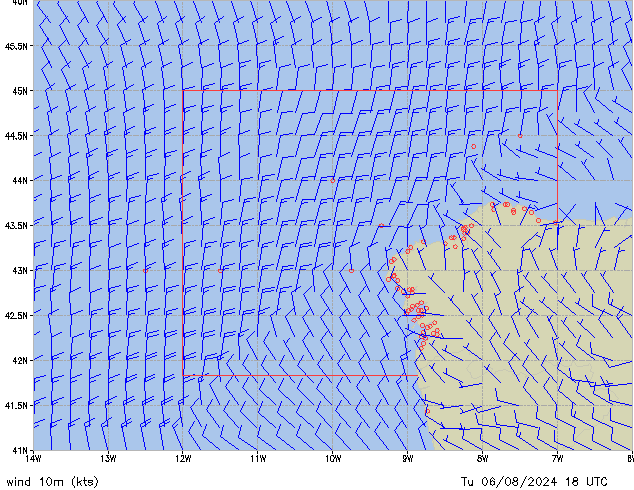 Tu 06.08.2024 18 UTC