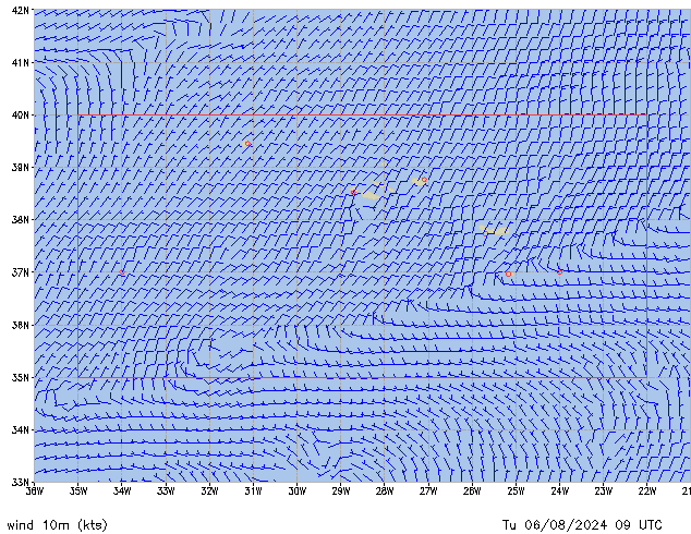 Tu 06.08.2024 09 UTC