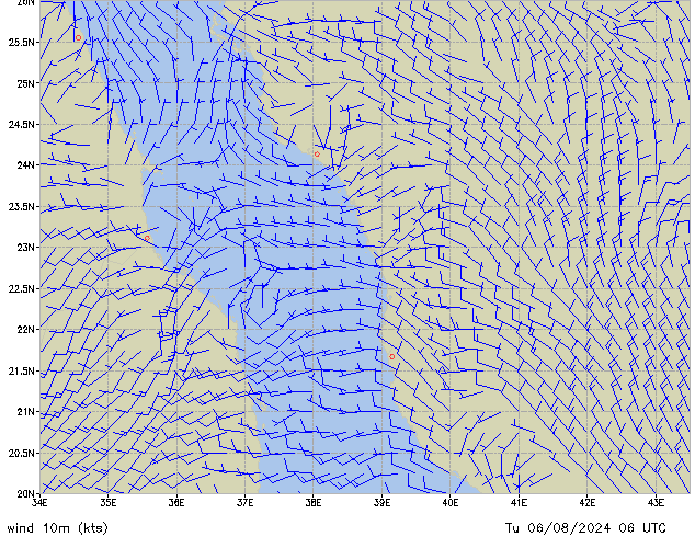 Tu 06.08.2024 06 UTC