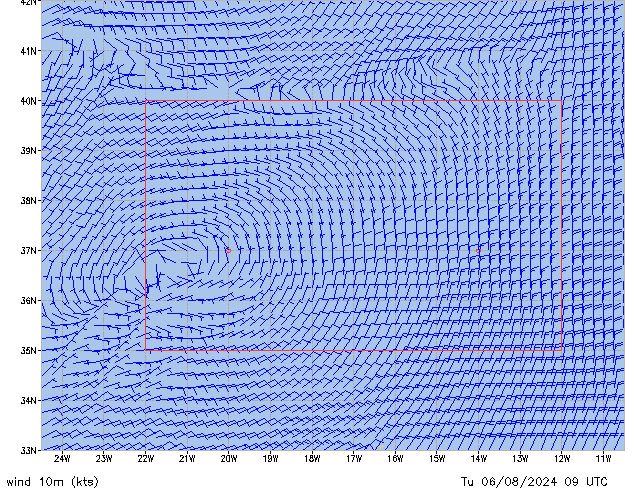 Tu 06.08.2024 09 UTC