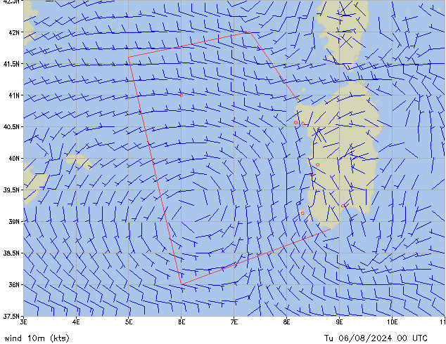 Tu 06.08.2024 00 UTC