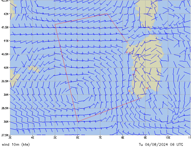 Tu 06.08.2024 06 UTC