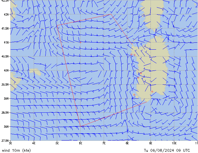 Tu 06.08.2024 09 UTC