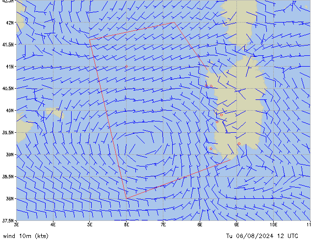 Tu 06.08.2024 12 UTC