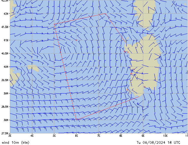 Tu 06.08.2024 18 UTC