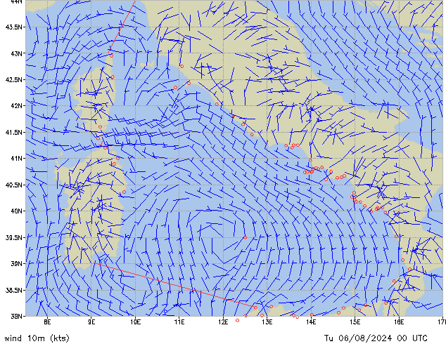 Tu 06.08.2024 00 UTC