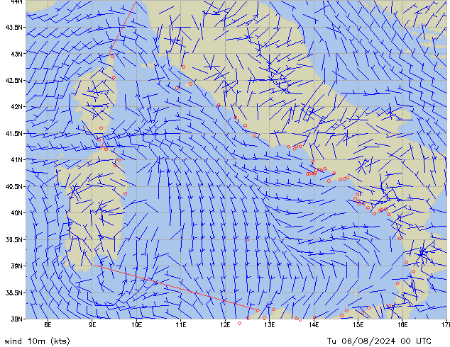 Tu 06.08.2024 00 UTC