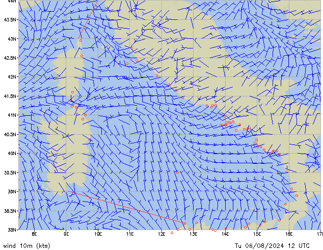 Tu 06.08.2024 12 UTC