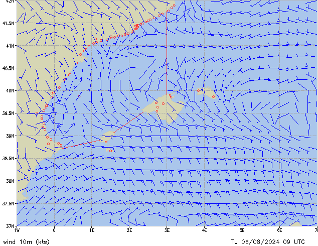 Tu 06.08.2024 09 UTC