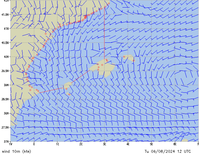 Tu 06.08.2024 12 UTC