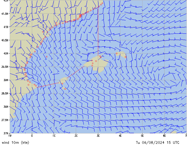 Tu 06.08.2024 15 UTC