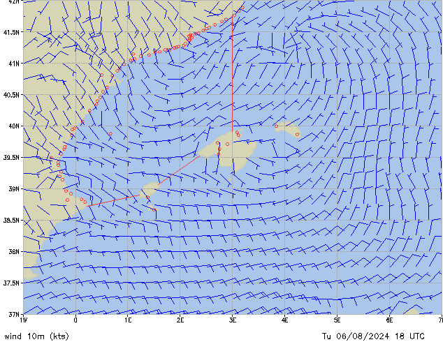 Tu 06.08.2024 18 UTC