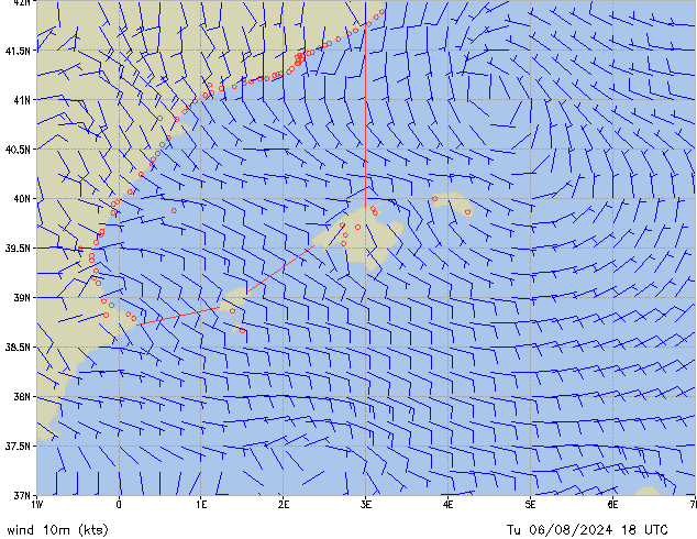 Tu 06.08.2024 18 UTC