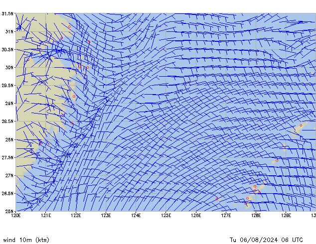 Tu 06.08.2024 06 UTC