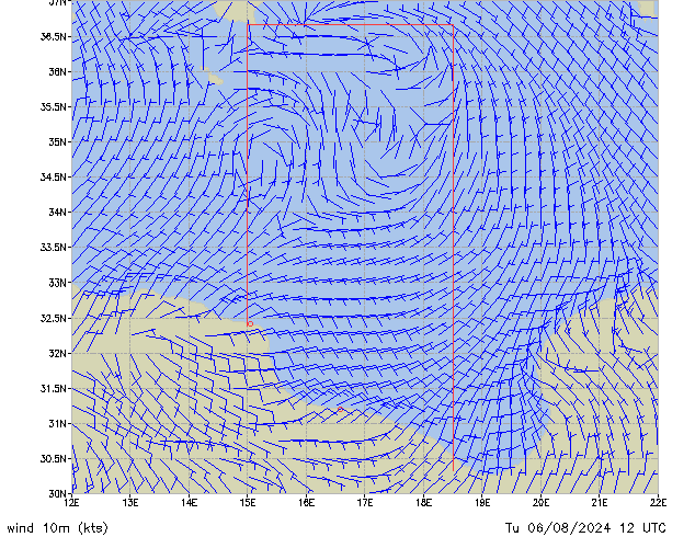 Tu 06.08.2024 12 UTC