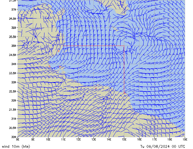 Tu 06.08.2024 00 UTC