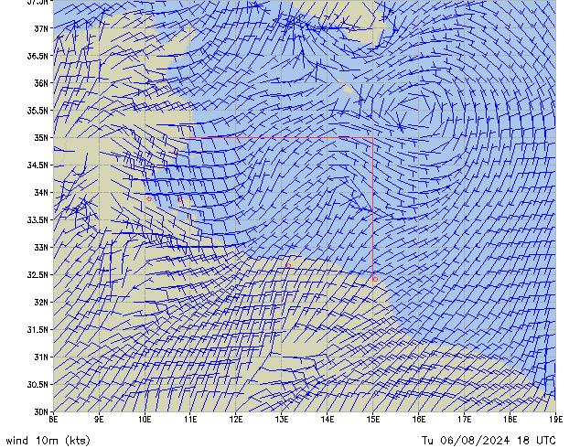 Tu 06.08.2024 18 UTC