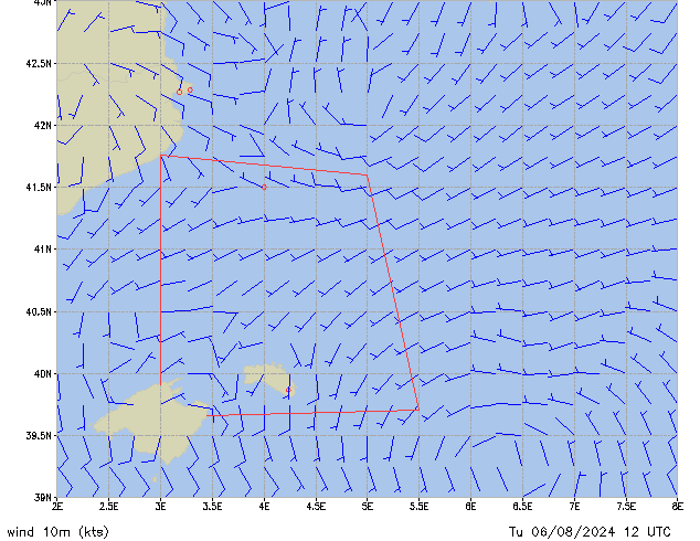 Tu 06.08.2024 12 UTC