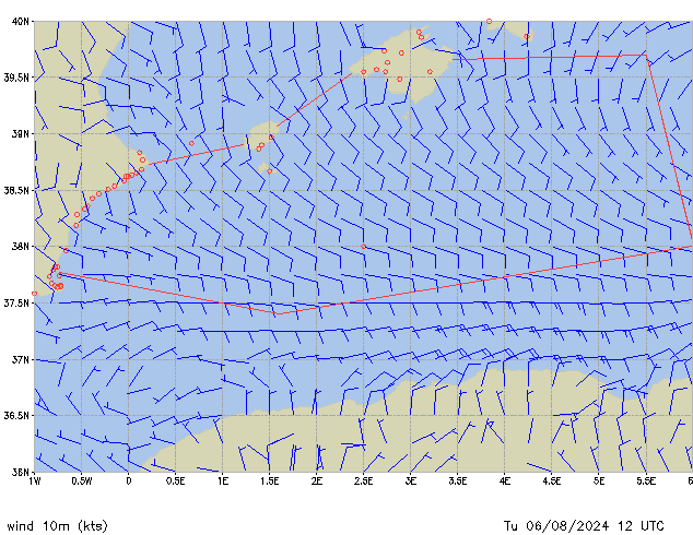 Tu 06.08.2024 12 UTC