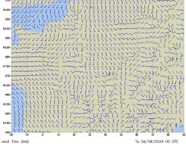 Tu 06.08.2024 00 UTC