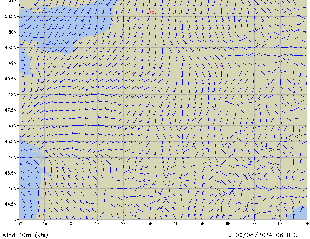 Tu 06.08.2024 06 UTC