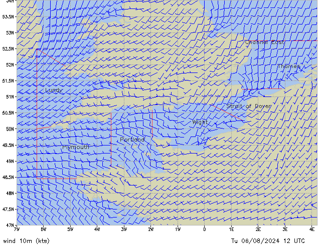 Tu 06.08.2024 12 UTC