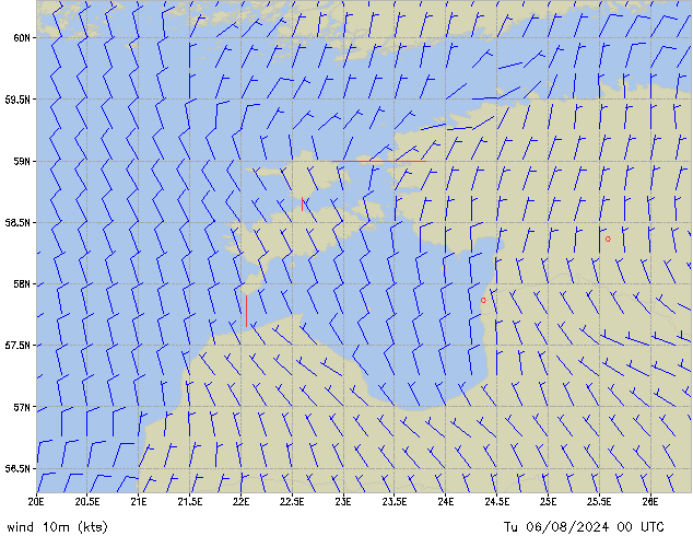 Tu 06.08.2024 00 UTC