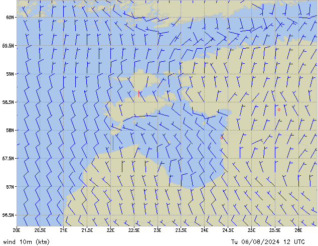 Tu 06.08.2024 12 UTC