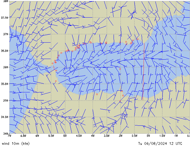 Tu 06.08.2024 12 UTC