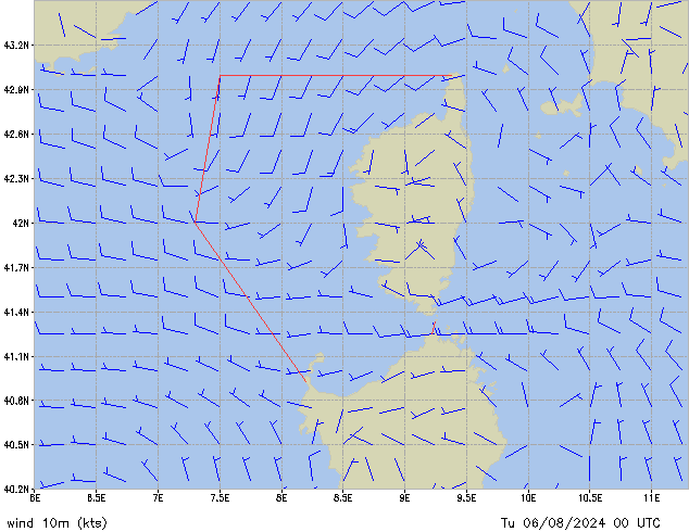 Tu 06.08.2024 00 UTC