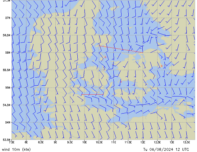 Tu 06.08.2024 12 UTC