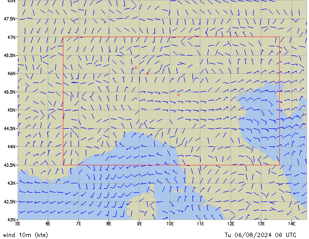 Tu 06.08.2024 06 UTC