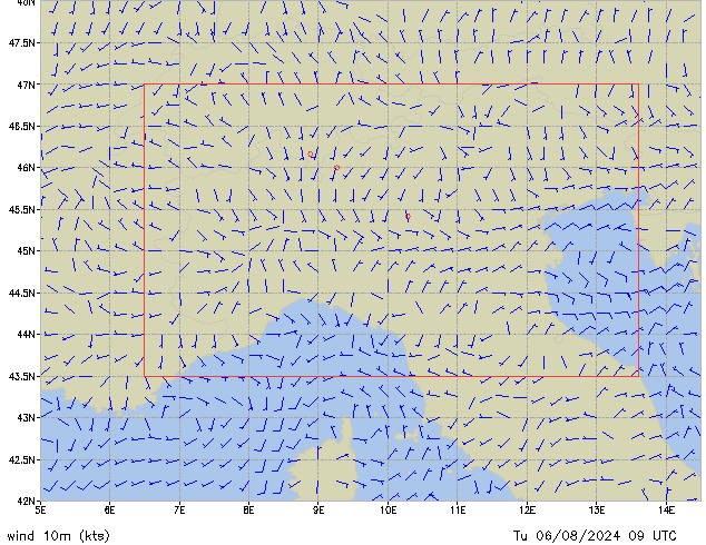 Tu 06.08.2024 09 UTC