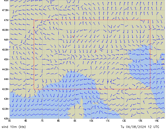 Tu 06.08.2024 12 UTC