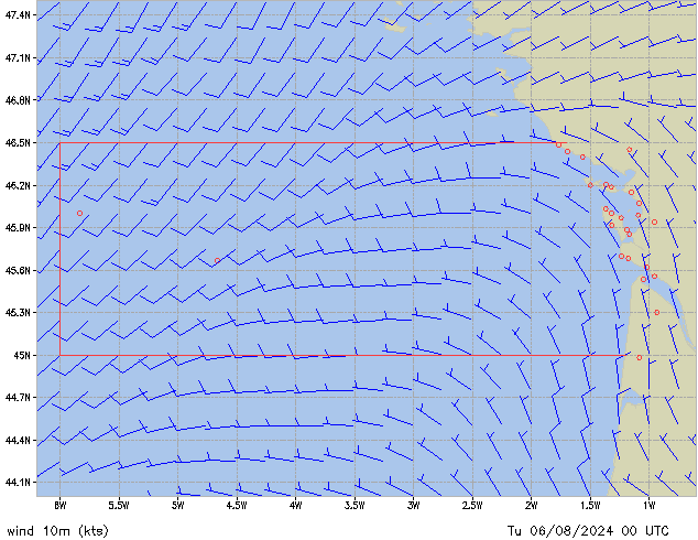 Tu 06.08.2024 00 UTC