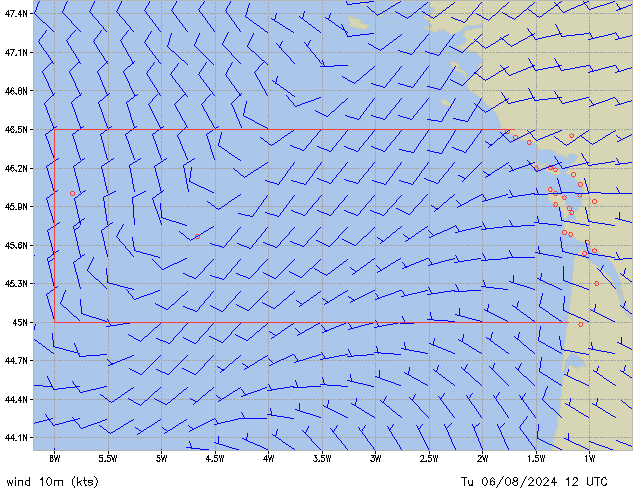 Tu 06.08.2024 12 UTC