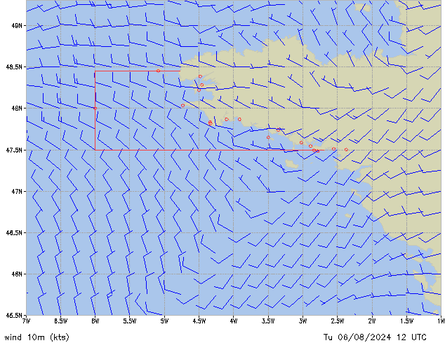 Tu 06.08.2024 12 UTC