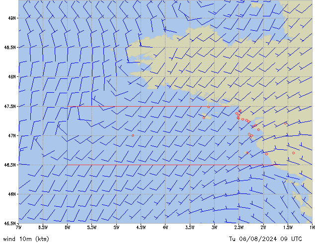 Tu 06.08.2024 09 UTC