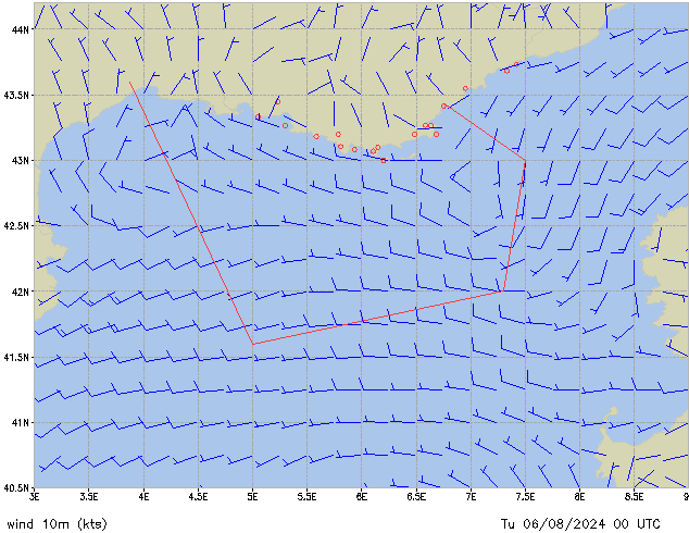 Tu 06.08.2024 00 UTC