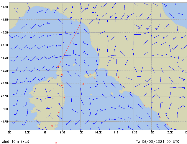 Tu 06.08.2024 00 UTC