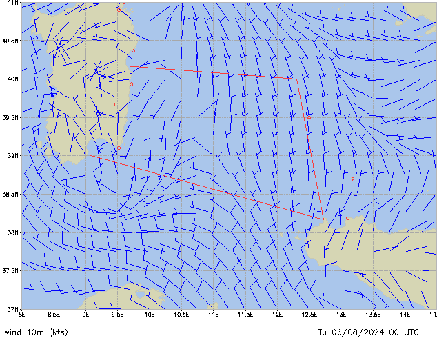 Tu 06.08.2024 00 UTC