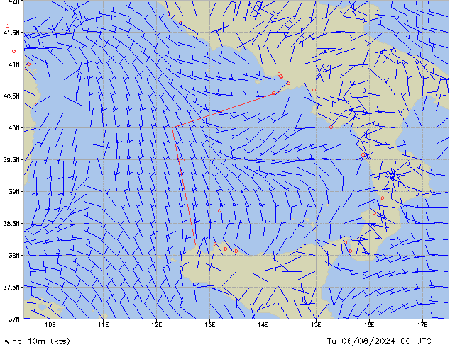 Tu 06.08.2024 00 UTC