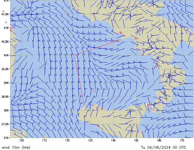 Tu 06.08.2024 00 UTC