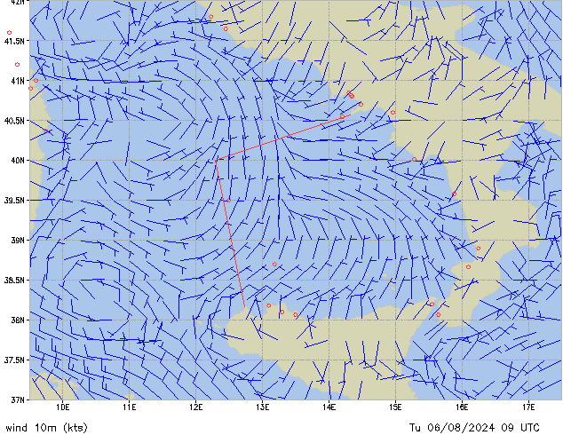 Tu 06.08.2024 09 UTC