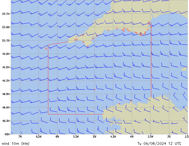 Tu 06.08.2024 12 UTC