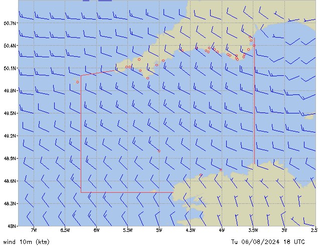 Tu 06.08.2024 18 UTC