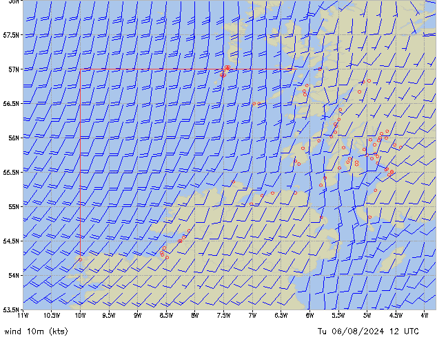 Tu 06.08.2024 12 UTC