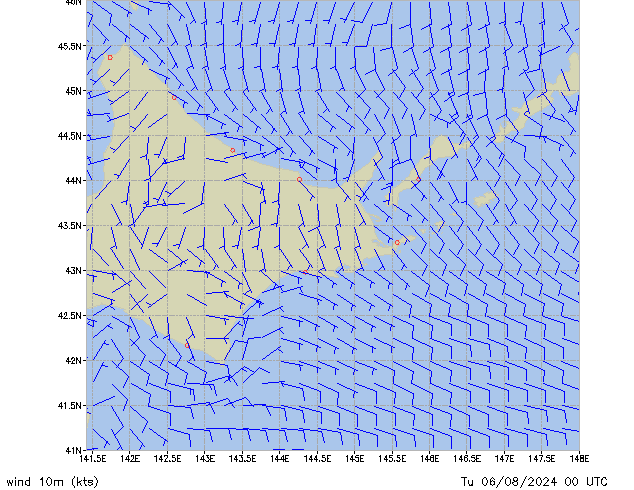 Tu 06.08.2024 00 UTC